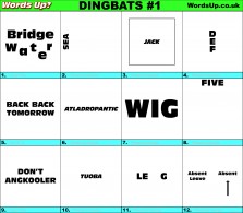 Dingbats Quiz #1