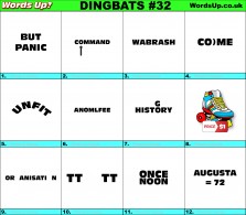 Dingbats | Rebus Puzzle #32