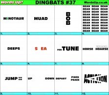 Dingbats Quiz #37