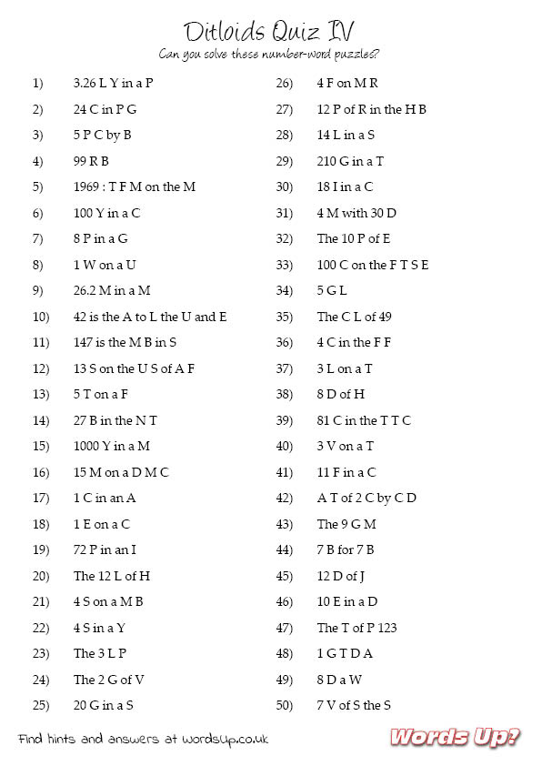 Printable ditloid puzzles 04