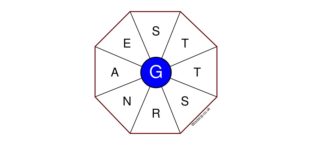 Word Wheel Puzzle #002