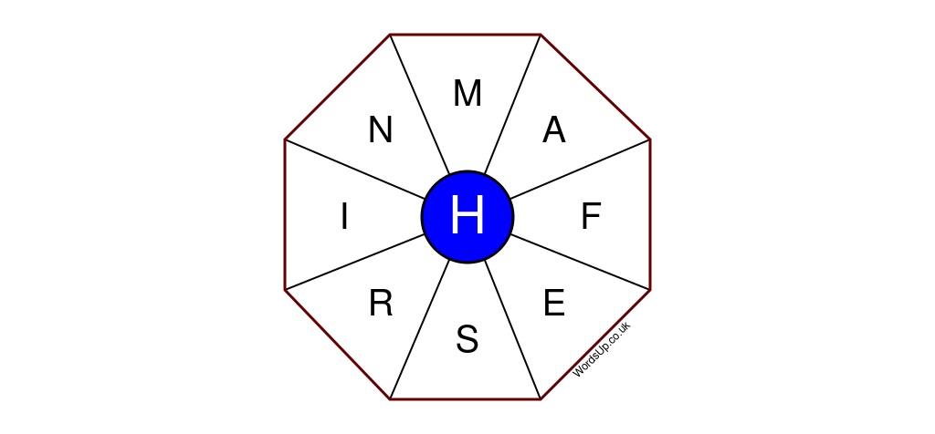 Word Wheel Puzzle #003