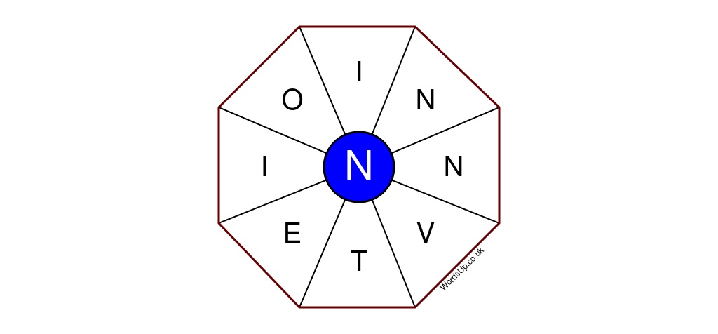 Word Wheel Puzzle #004