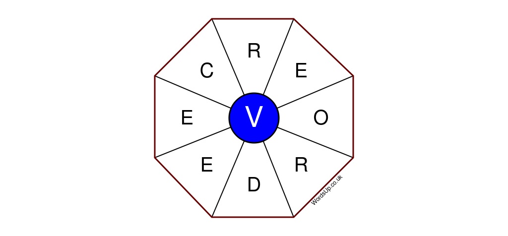 Word Wheel Puzzle #008