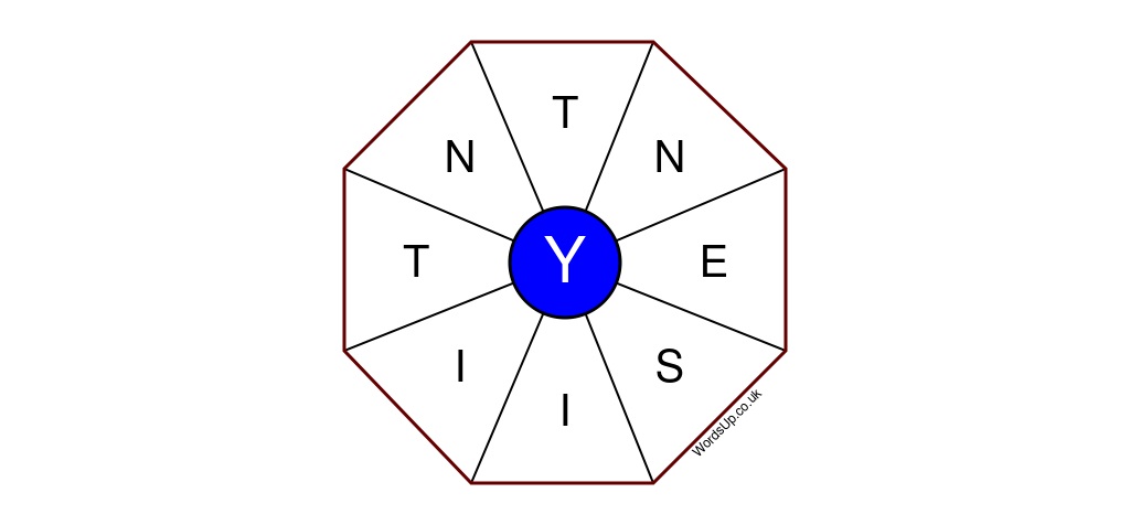 Word Wheel Puzzle #009