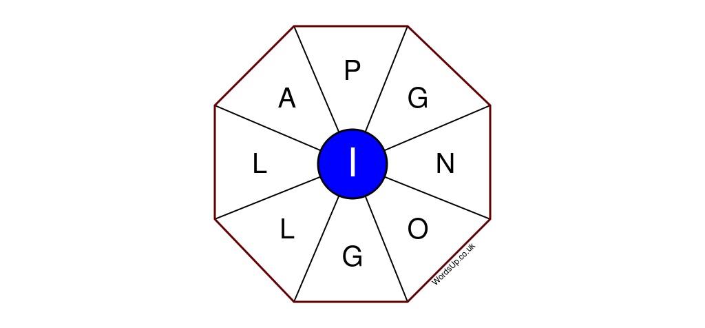 Word Wheel Puzzle #011