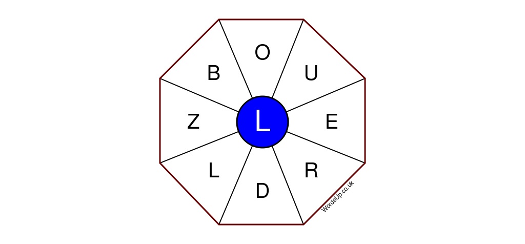 Word Wheel Puzzle #013