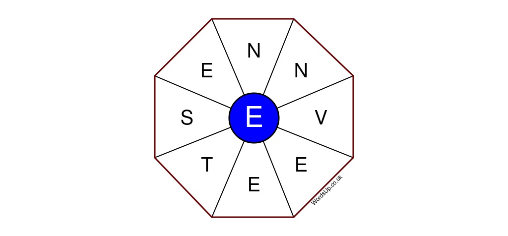 Word Wheel Puzzle #017