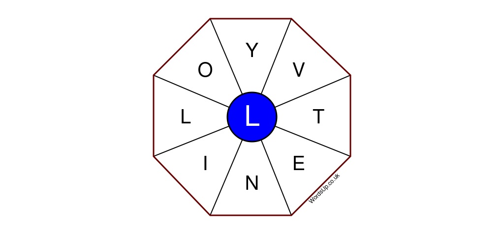 Word Wheel Puzzle #023