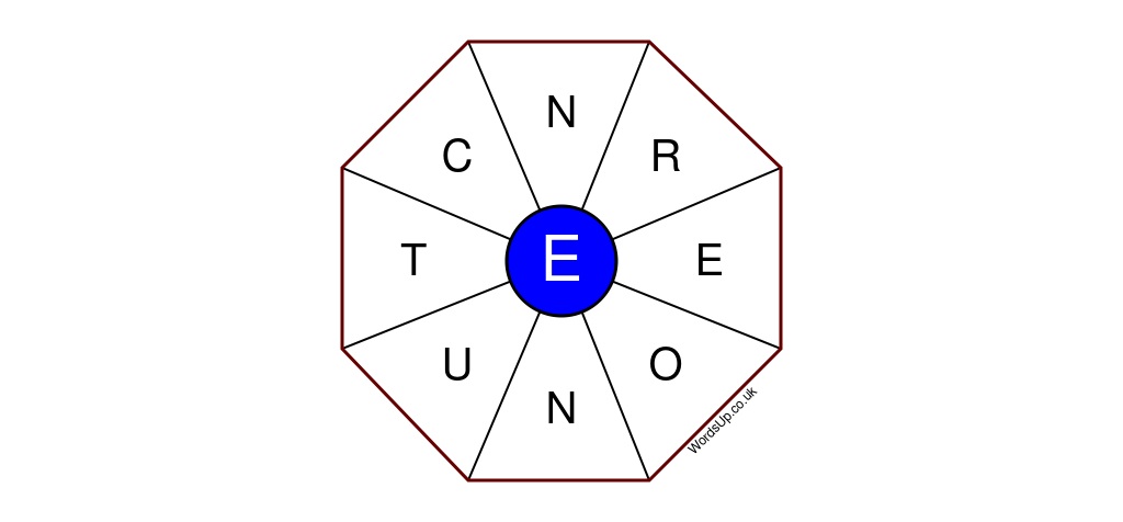 Word Wheel Puzzle #024