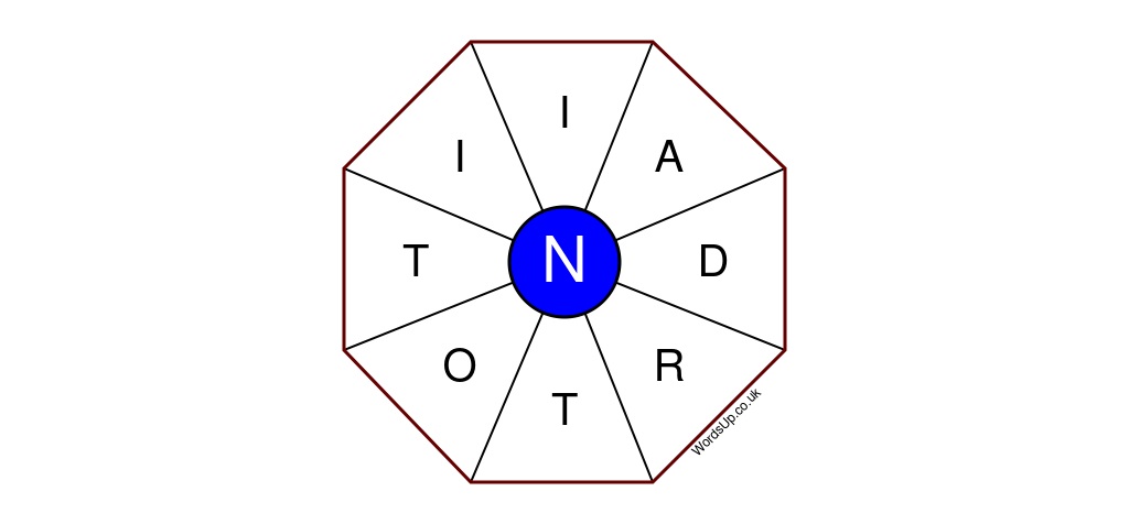 Word Wheel Puzzle #026