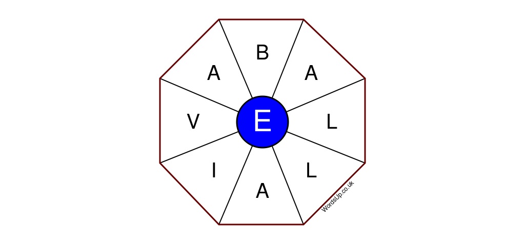 Word Wheel Puzzle #028