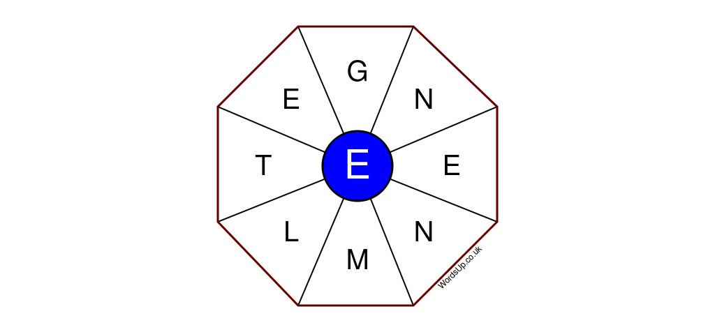 Word Wheel Puzzle #029