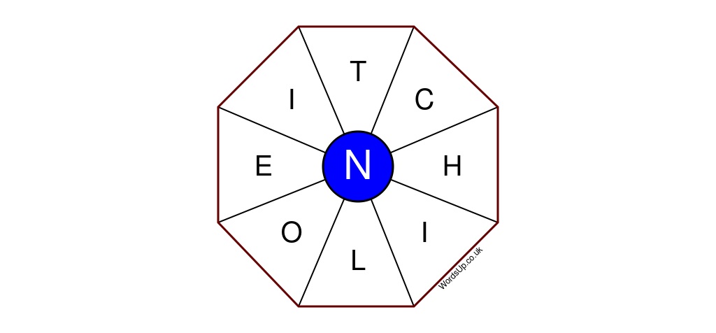 Word Wheel Puzzle #032