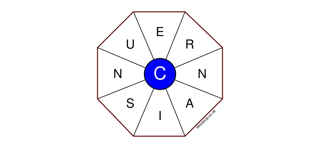 Word Wheel Puzzle #033