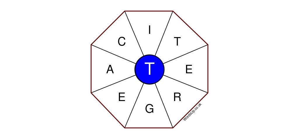 Word Wheel Puzzle #039