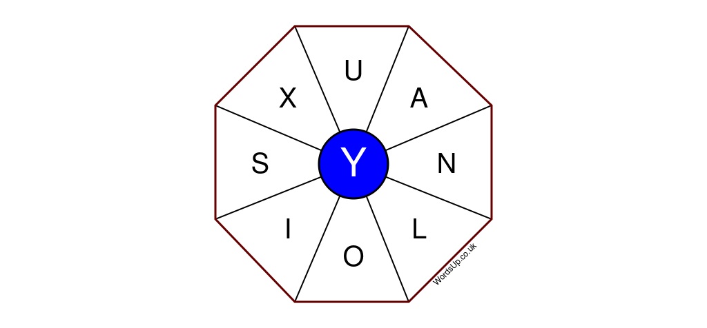 Word Wheel Puzzle #040