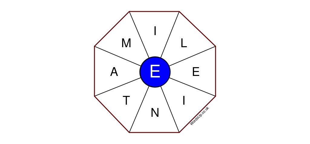 Word Wheel Puzzle #042