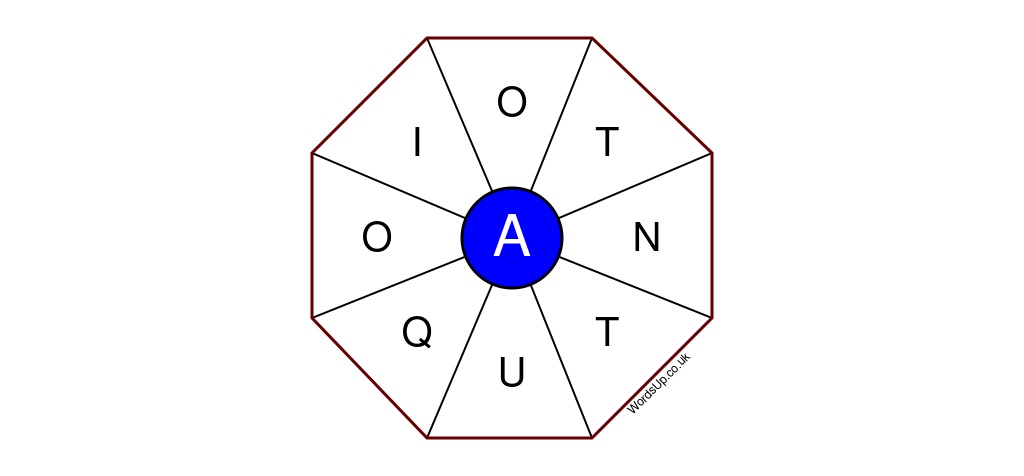 Word Wheel Puzzle #044