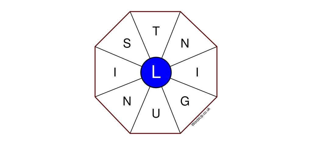 Word Wheel Puzzle #046