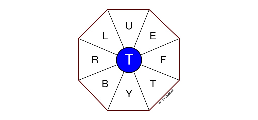 Word Wheel Puzzle #047