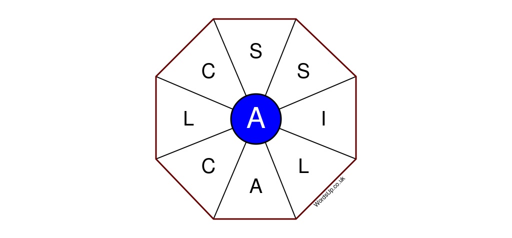 Word Wheel Puzzle #048