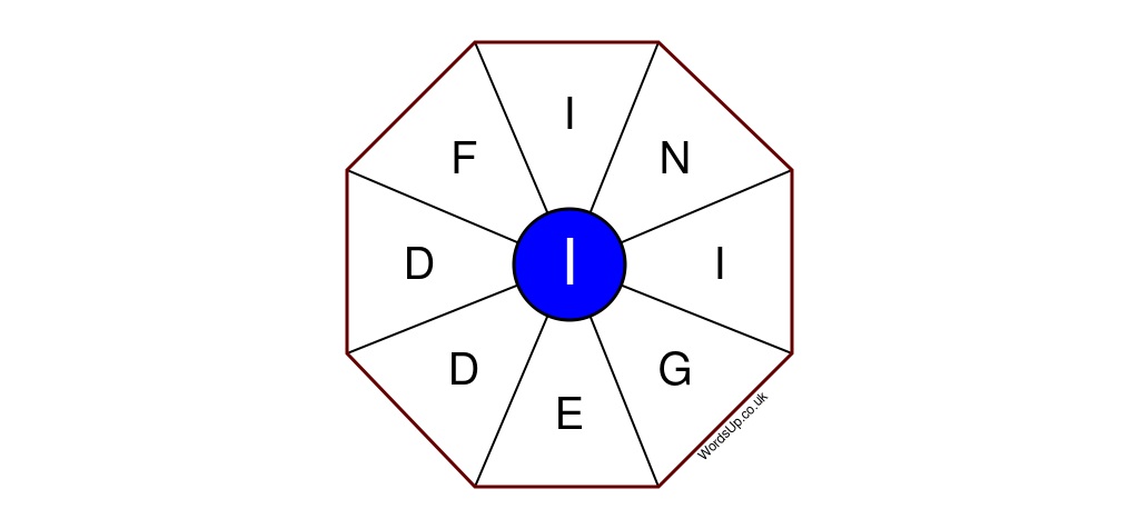 Word Wheel Puzzle #050