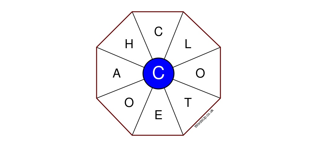 Word Wheel Puzzle #051