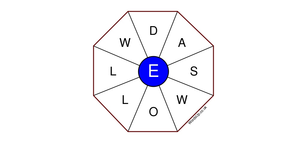 Word Wheel Puzzle #053