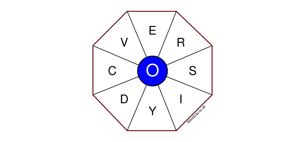 Word Wheel Puzzle #059