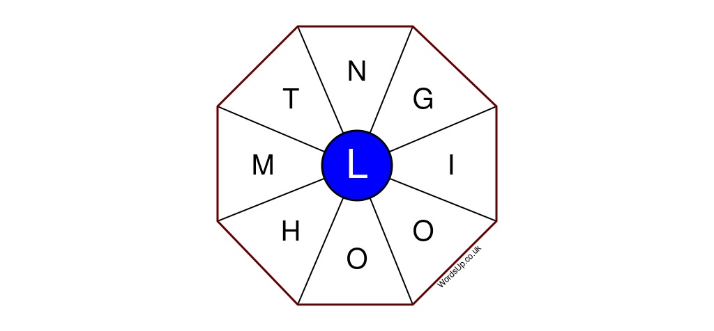 Word Wheel Puzzle #060