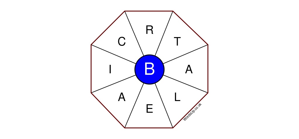 Word Wheel Puzzle #061