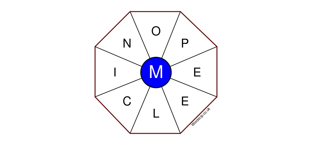 Word Wheel Puzzle #073