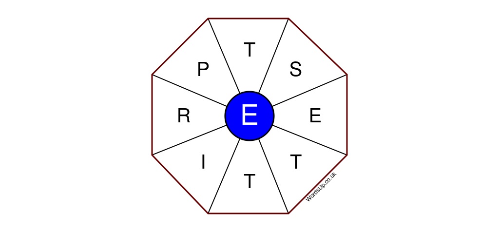 Word Wheel Puzzle #076