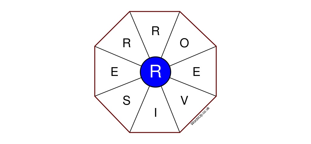 Word Wheel Puzzle #080