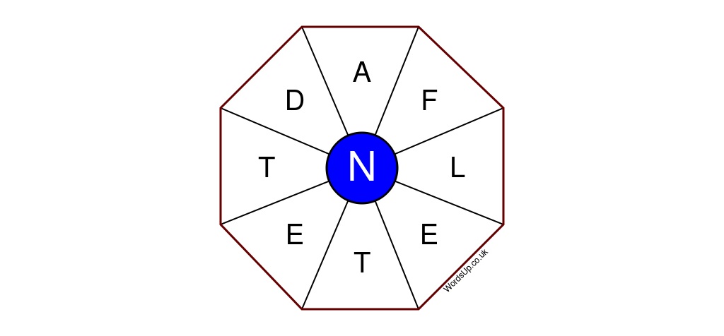 Word Wheel Puzzle #082