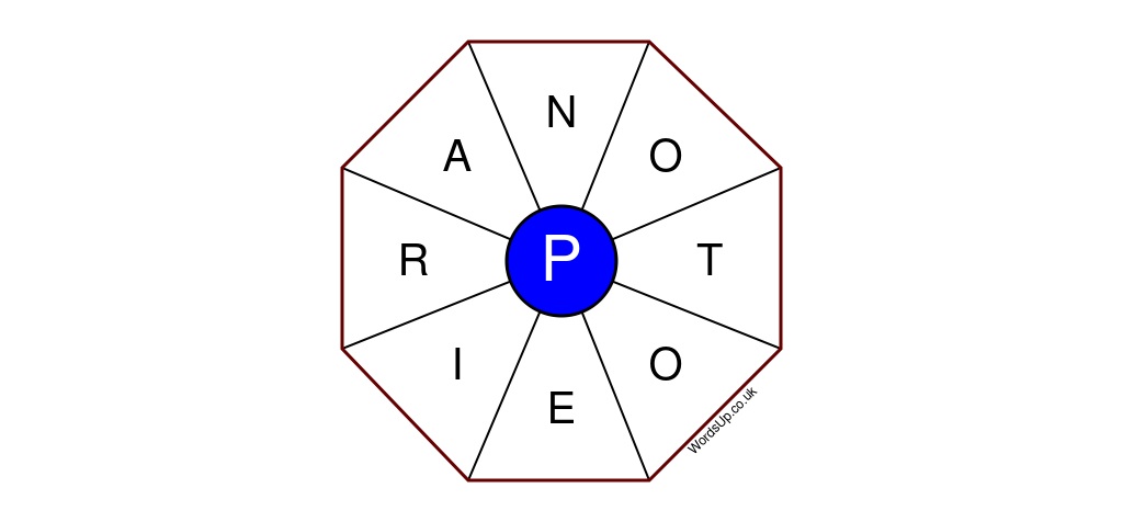 Word Wheel Puzzle #083