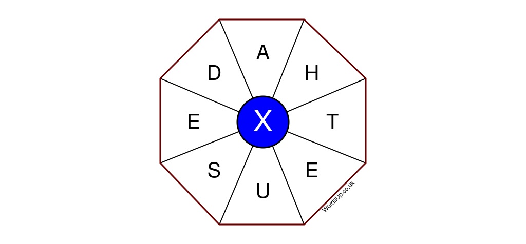 Word Wheel Puzzle #084