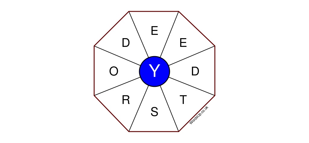 Word Wheel Puzzle #086