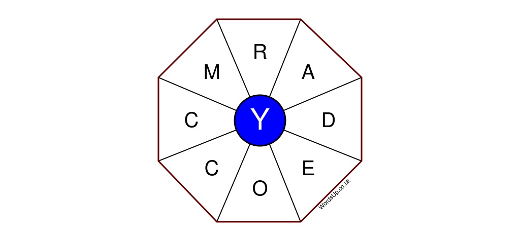 Word Wheel Puzzle #088