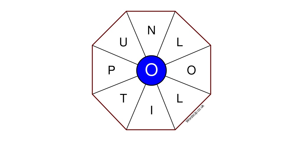 Word Wheel Puzzle #089