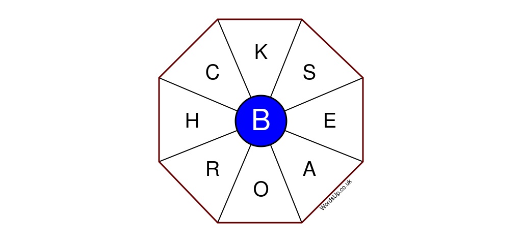 Word Wheel Puzzle #090