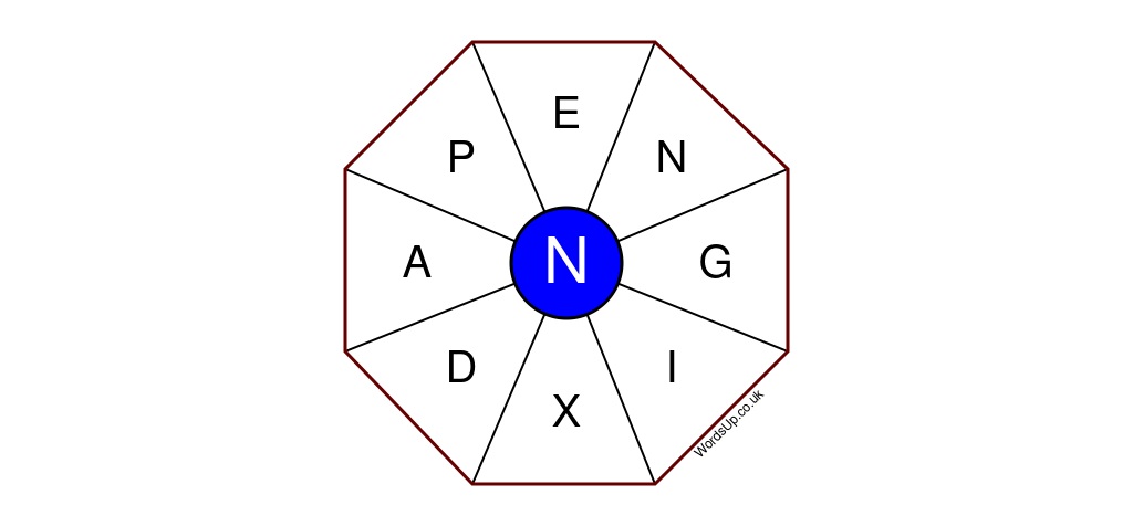 Word Wheel Puzzle #093