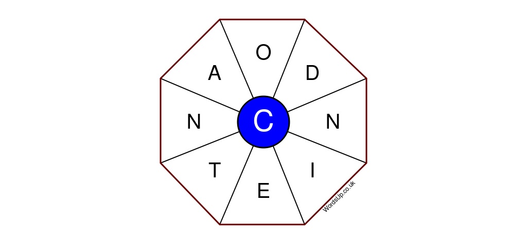 Word Wheel Puzzle #095