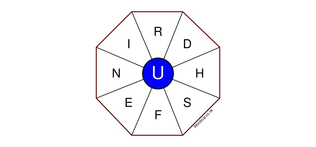 Word Wheel Puzzle #100