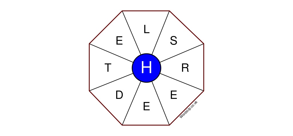 Word Wheel Puzzle #105