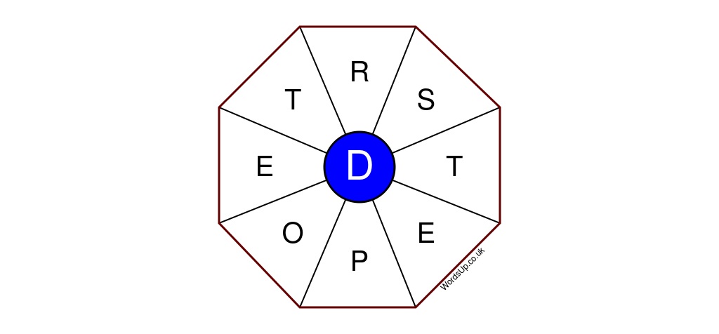 Word Wheel Puzzle #109