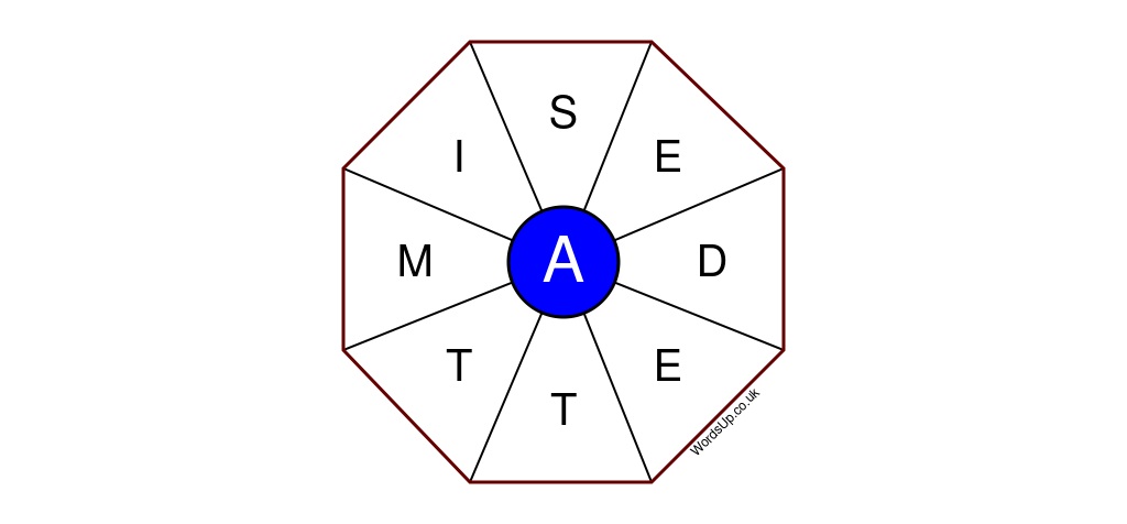 Word Wheel Puzzle #114