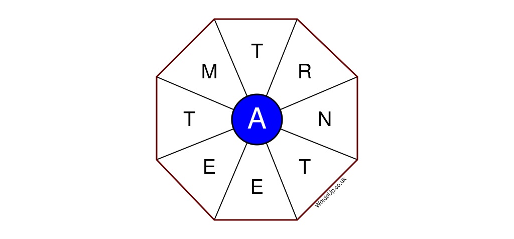 Word Wheel Puzzle #118