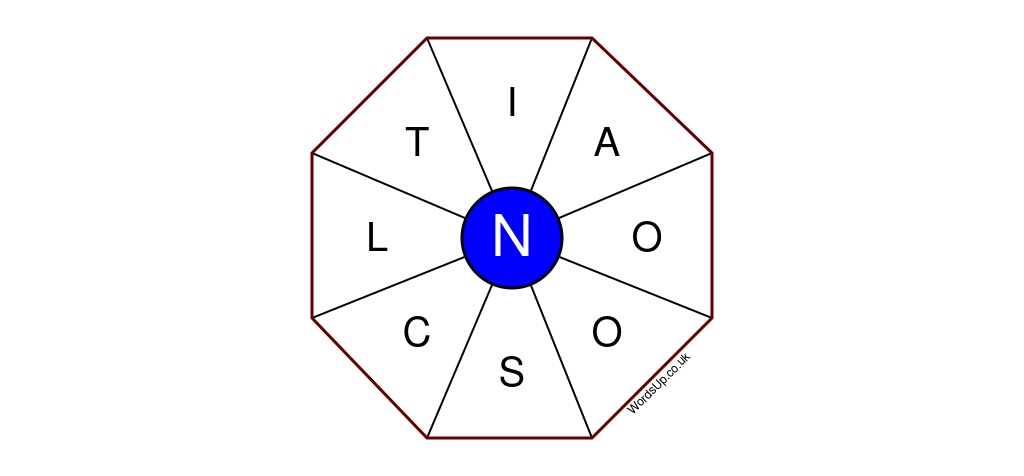 Word Wheel Puzzle #119